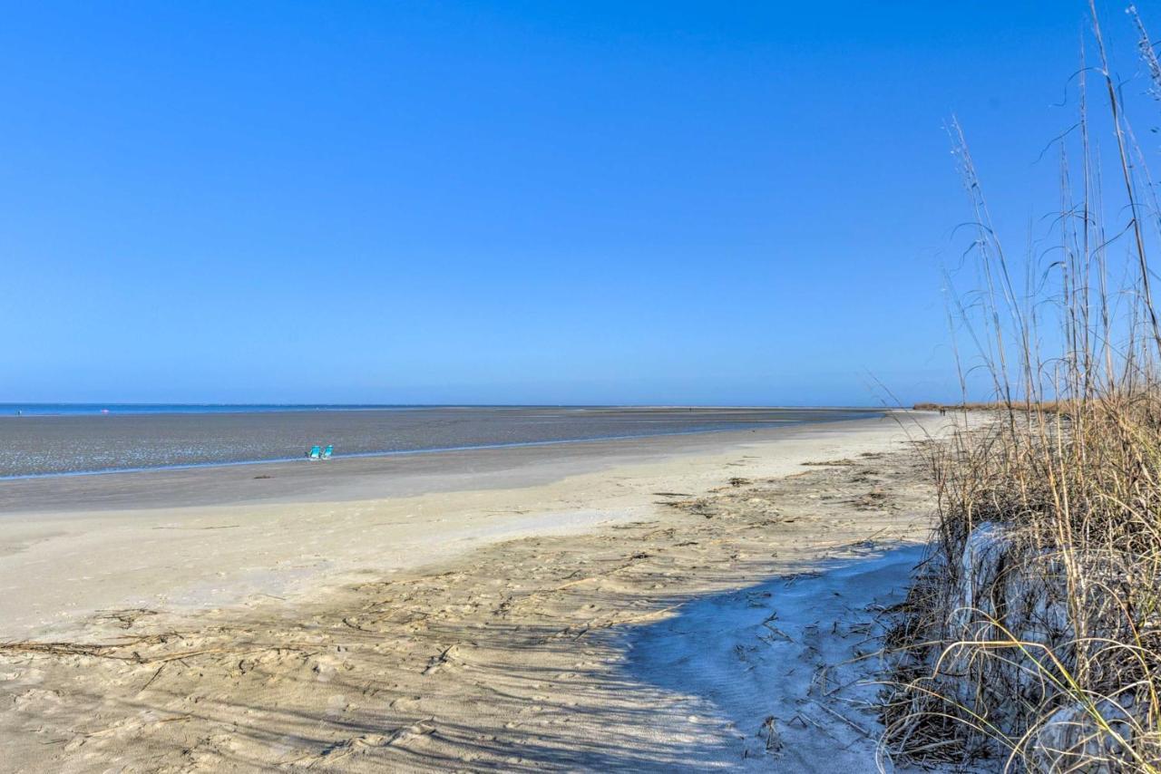 Ocean-View Saint Helena Island Condo - Pool Access Oceanmarsh Subdivision Exteriér fotografie