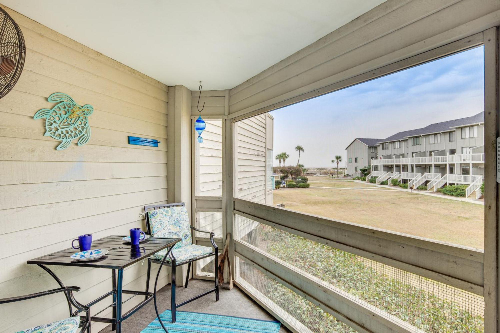 Ocean-View Saint Helena Island Condo - Pool Access Oceanmarsh Subdivision Exteriér fotografie
