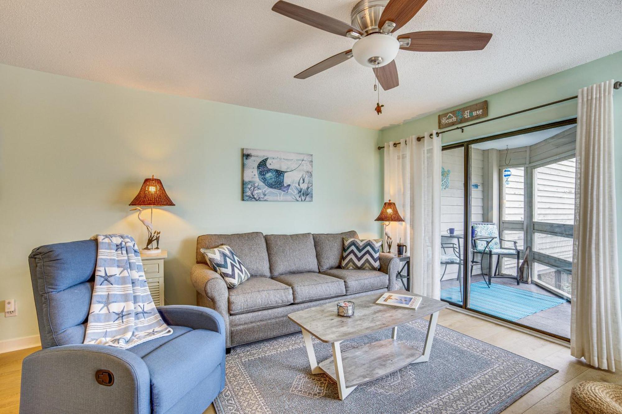 Ocean-View Saint Helena Island Condo - Pool Access Oceanmarsh Subdivision Exteriér fotografie
