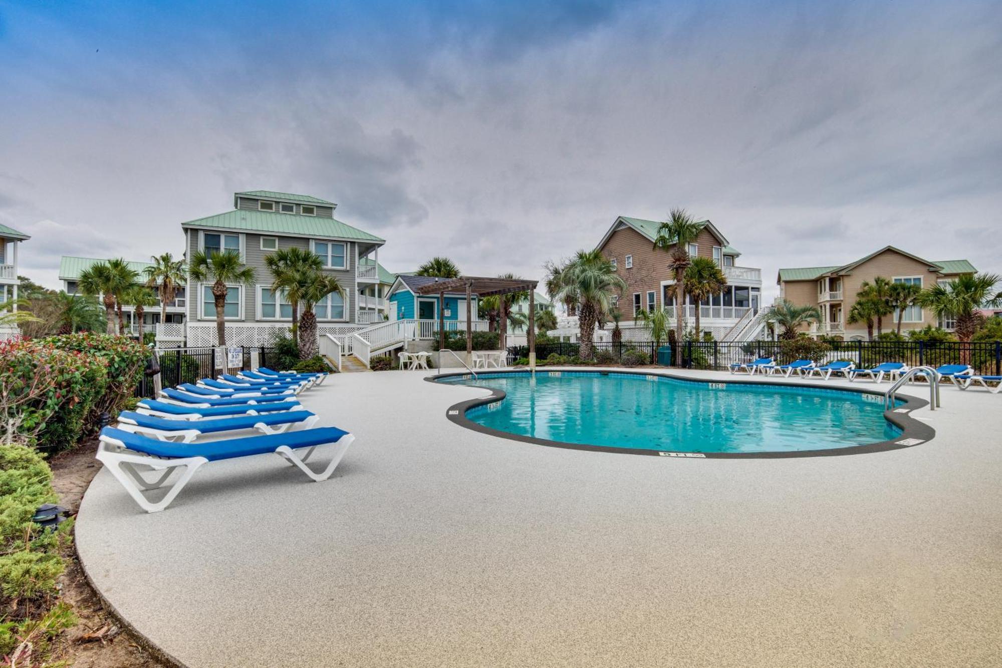 Ocean-View Saint Helena Island Condo - Pool Access Oceanmarsh Subdivision Exteriér fotografie