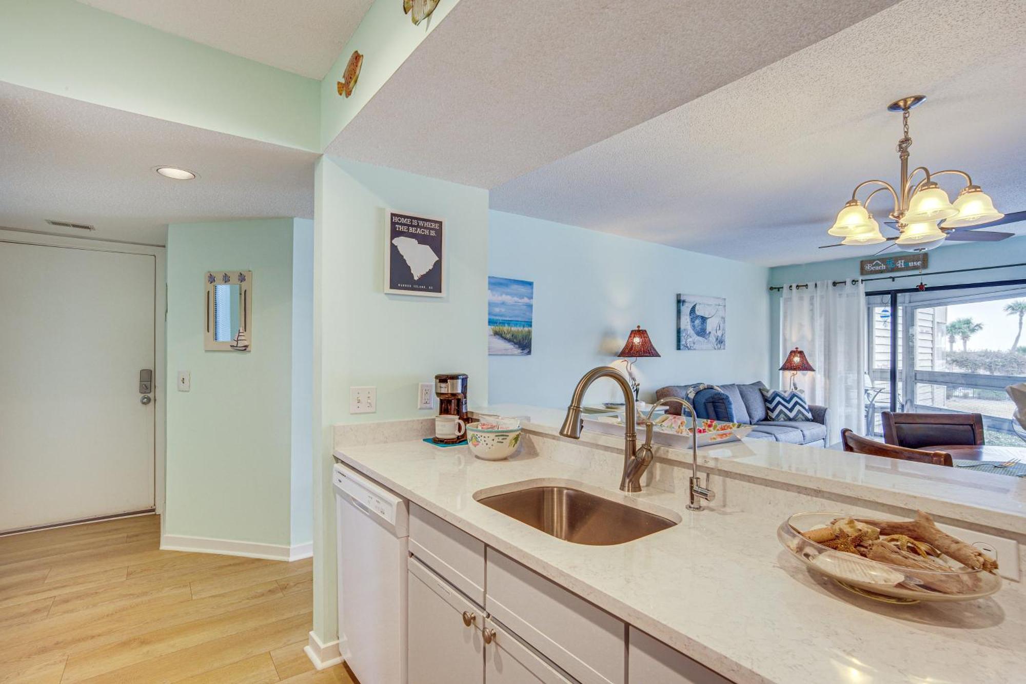 Ocean-View Saint Helena Island Condo - Pool Access Oceanmarsh Subdivision Exteriér fotografie